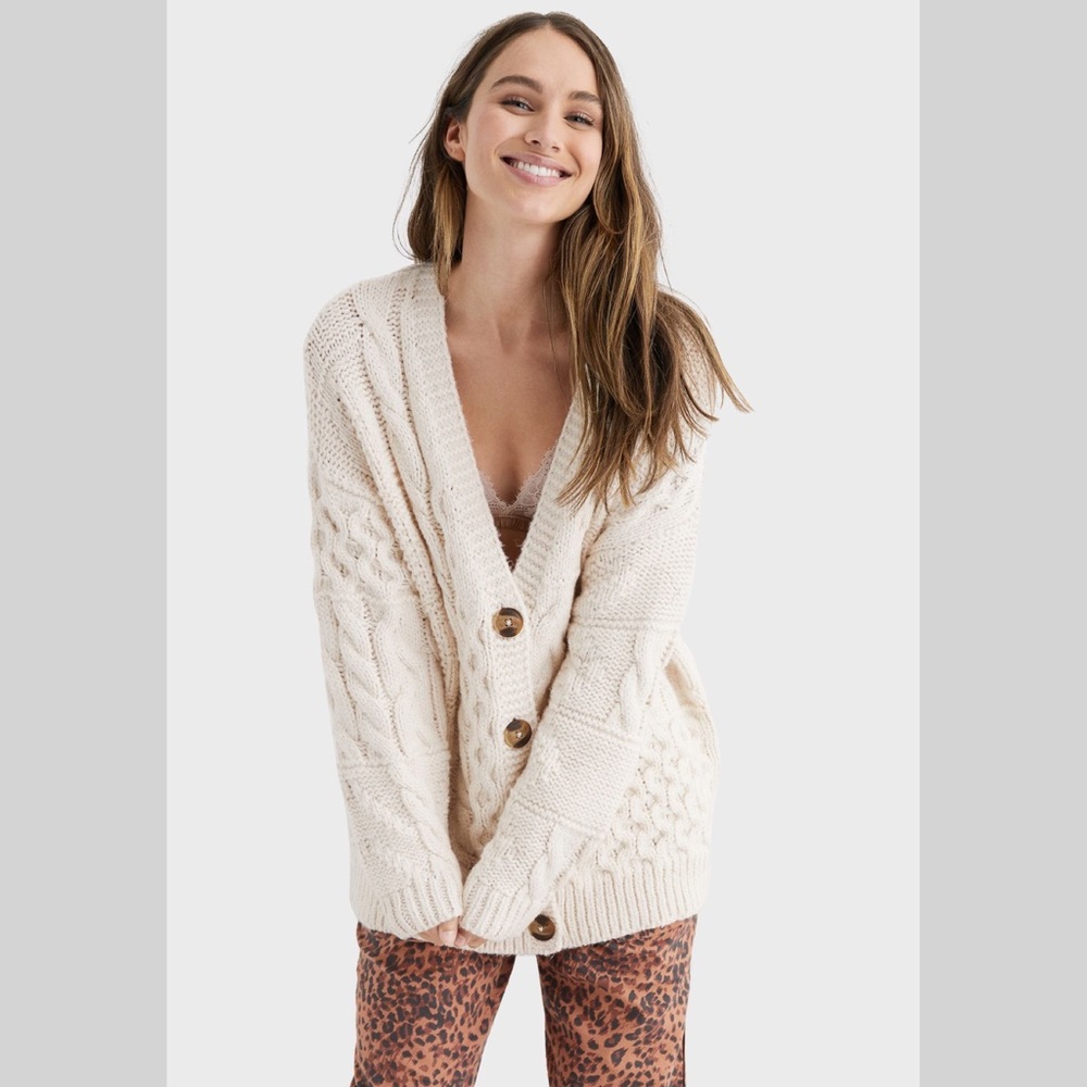 NWOT aerie Ivy Oversized Cardigan